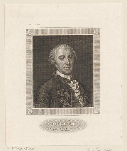 Portrait of Georges-Louis Leclerc de Buffon
