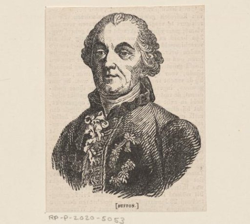 Portrait of Georges-Louis Leclerc de Buffon