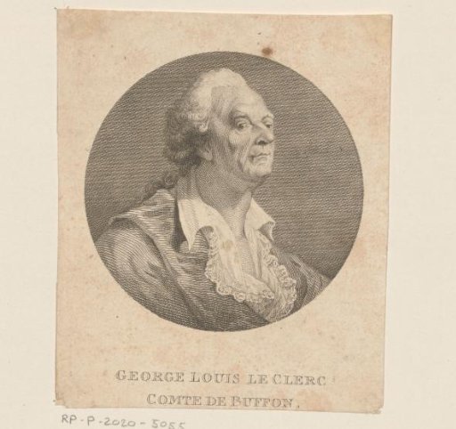 Portrait of Georges-Louis Leclerc de Buffon