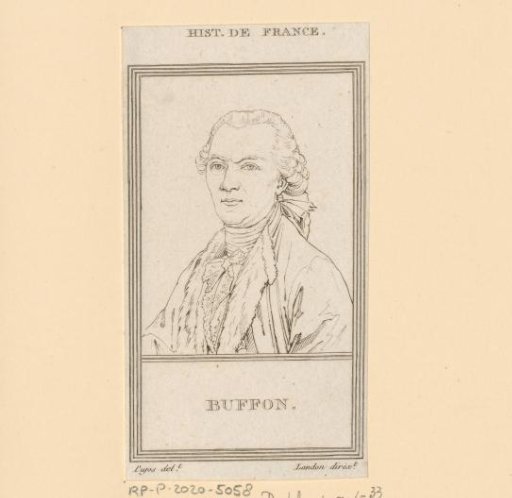 Portrait of Georges-Louis Leclerc de Buffon