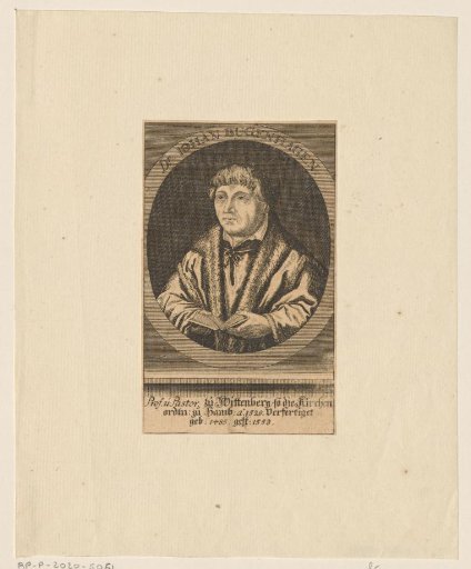Portrait of Johann Bugenhagen