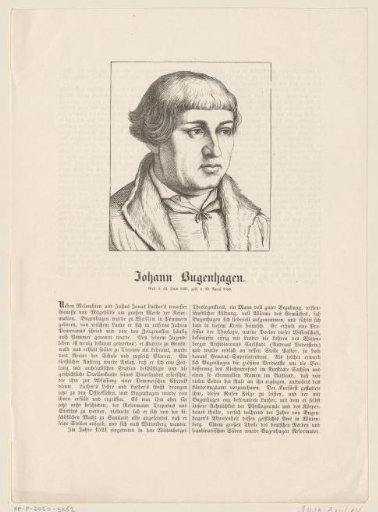 Portrait of Johannes Bugenhagen