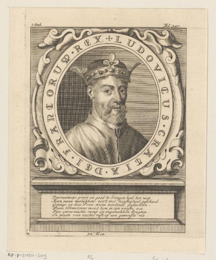 Portrait of Louis IV, King of France