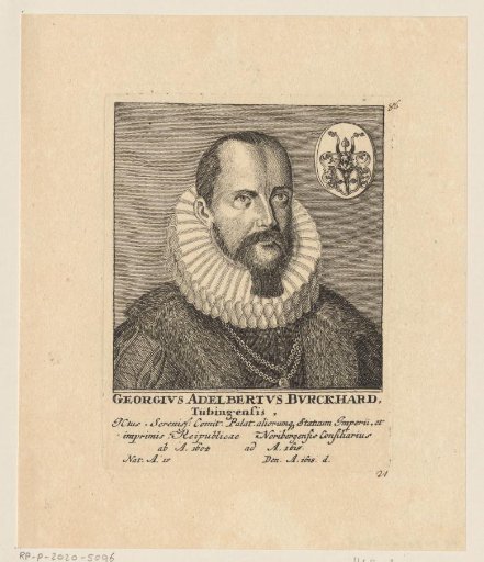 Portrait of Georg Adelbert Burckhard