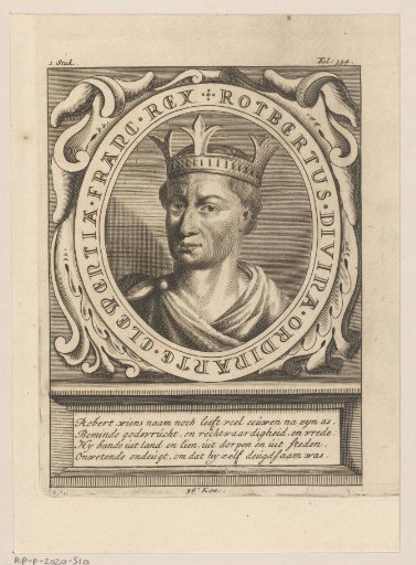Portrait of Robert II the Pious, King of France