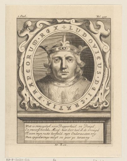 Portrait of Louis VI, King of France