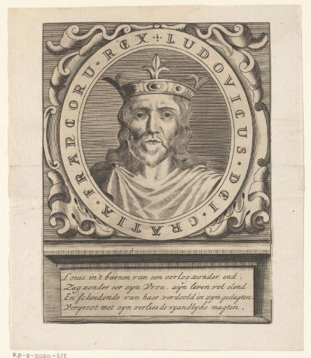 Portrait of Louis VII, King of France
