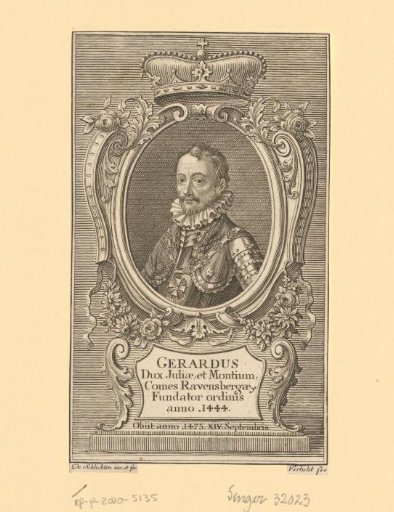 Portrait of Gerard van Gulik-Berg