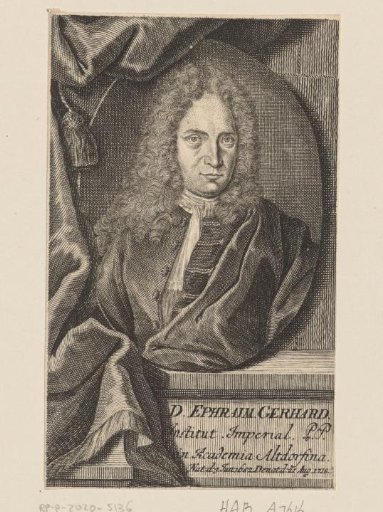 Portrait of Ephraim Gerhard