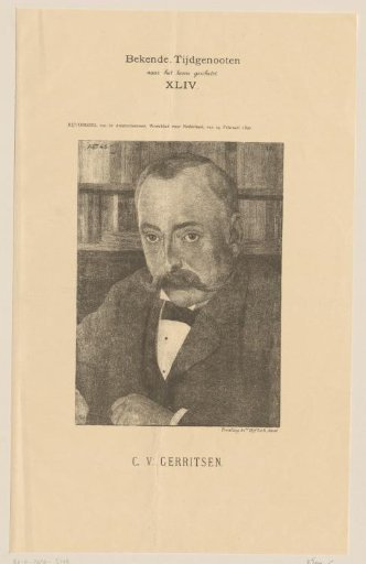 Portrait of Carel Victor Gerritsen at the Age of 46