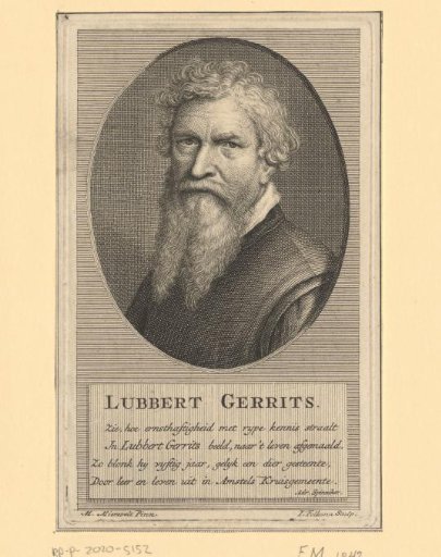 Portrait of Lubbert Gerrits