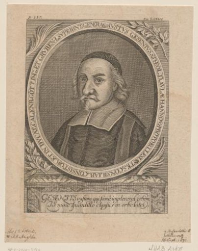 Portrait of Justus Gesenius