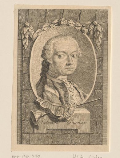 Portrait of Salomon Gessner