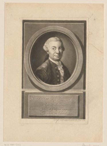 Portrait of Salomon Gessner
