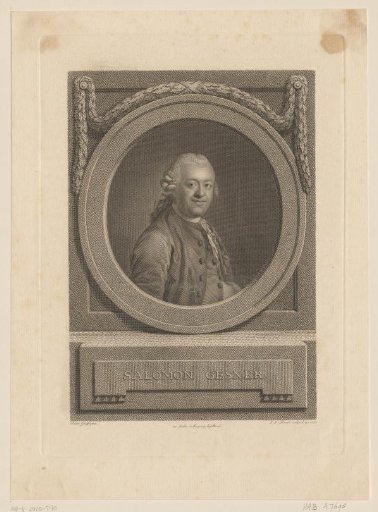 Portrait of Salomon Gessner