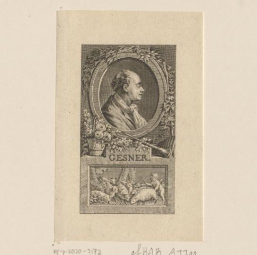 Portrait of Salomon Gessner