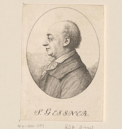 Portrait of Salomon Gessner