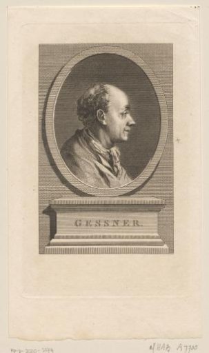 Portrait of Salomon Gessner