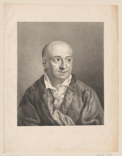 Portrait of Salomon Gessner