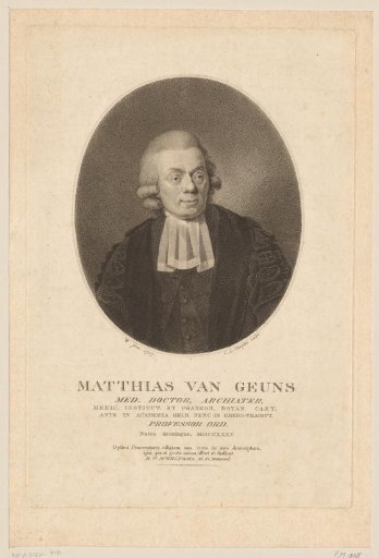 Portrait of Matthias van Geuns