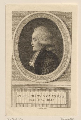 Portrait of Stephanus Johannes van Geuns