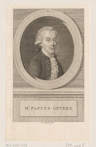 Portrait of Paulus Gevers