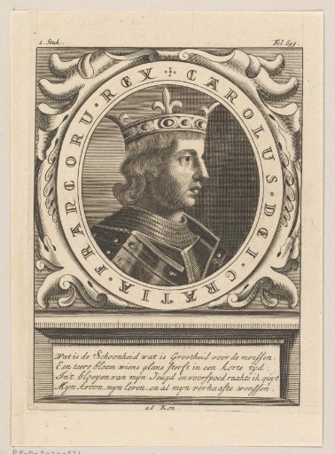Portrait of Charles IV, King of France and Navarre