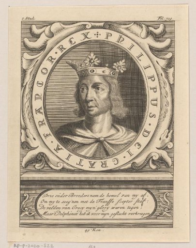 Portrait of Philip VI, King of France