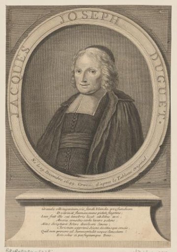 Portrait of Jacques Joseph Duguet