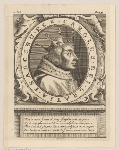 Portrait of Charles V, King of France