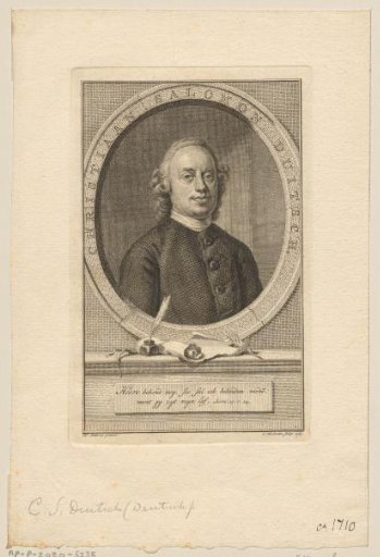 Portrait of Christiaan Salomon Duijtsch