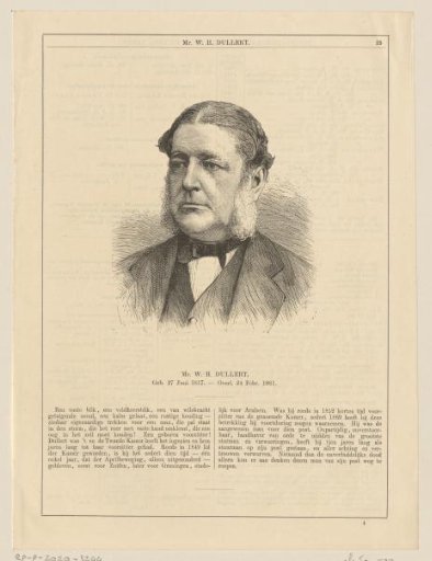 Portrait of Willem Hendrik Dullert