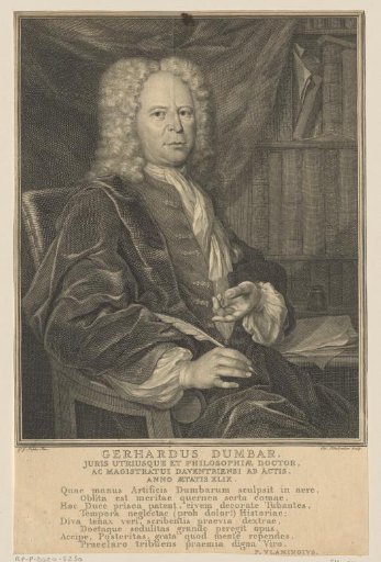 Portrait of Gerhard Dumbar at the Age of 49