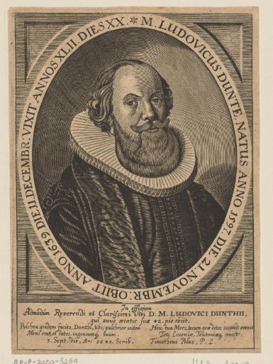 Portrait of Ludovicus Dunte