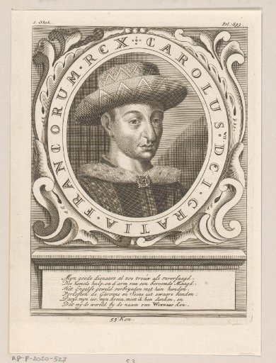 Portrait of Charles VII, King of France