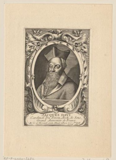 Portrait of Jacques Davy Duperron