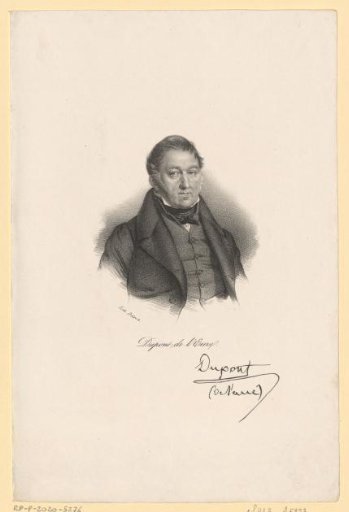 Portrait of Jacques Charles Dupont de l'Eure