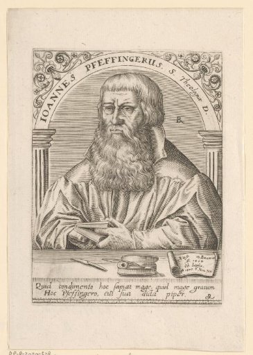 Portrait of Johann Pfeffinger