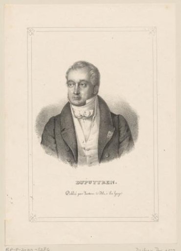 Portrait of Guillaume Dupuytren