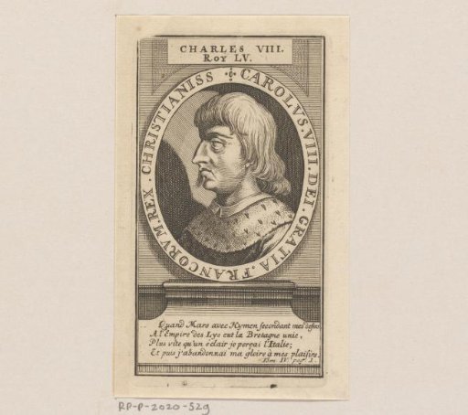 Portrait of Charles VIII, King of France
