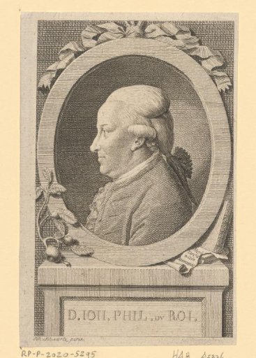 Portrait of Johann Philipp Du Roi