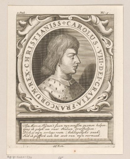Portrait of Charles VIII, King of France
