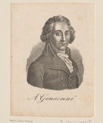 Portrait of Arnaud Gensonné