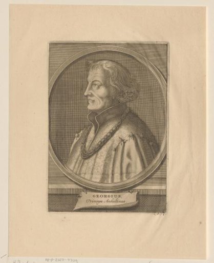 Portrait of Georg III von Anhalt-Plötzkau