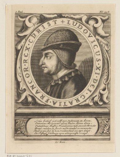 Portrait of Louis XI, King of France