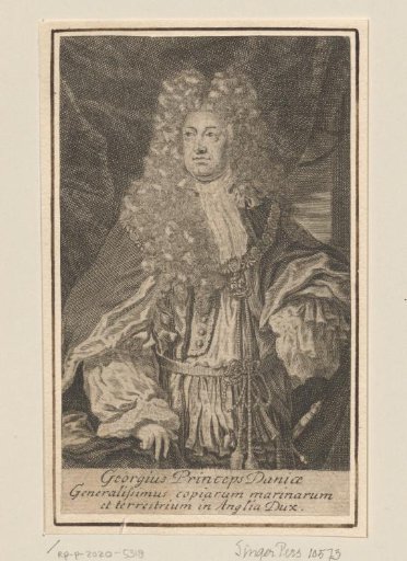 Portrait of George, Prince of Denmark
