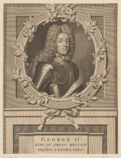 Portrait of George II, King of Great Britain