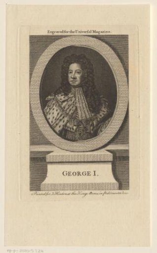 Portrait of George I, King of Great Britain and Ireland