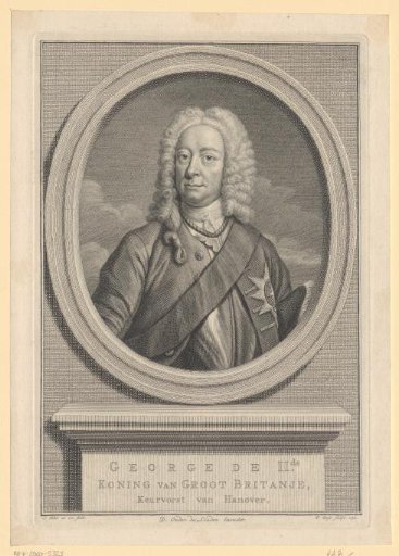 Portrait of George II, King of Great Britain