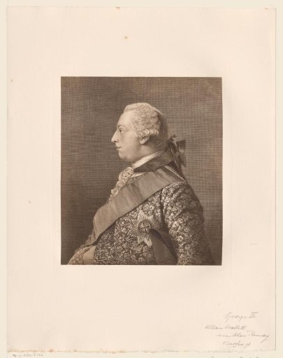 Portrait of George III, King of the United Kingdom